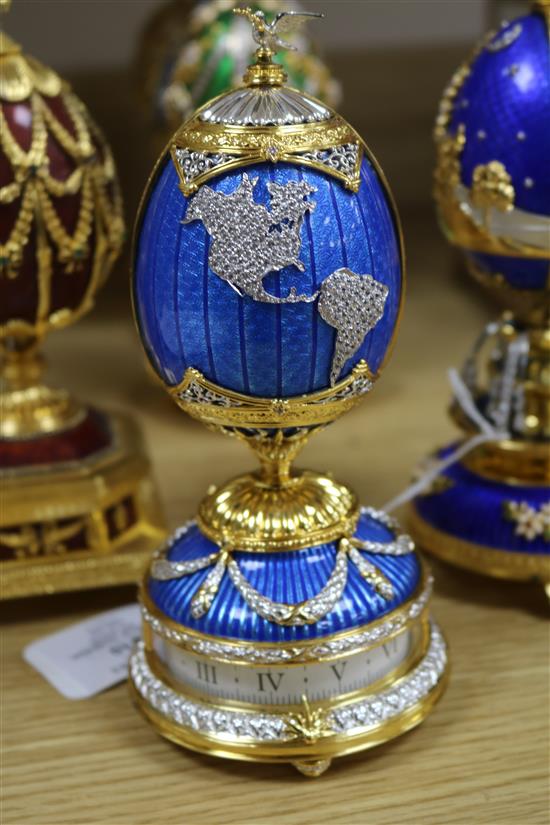 House of Faberge. Six birthday present eggs